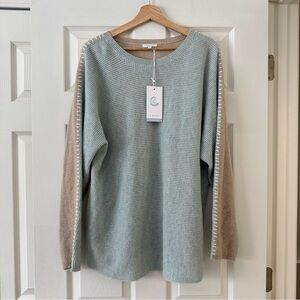 Johnny Waas Calme NWT cashmere XXL sweater